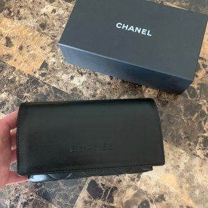 Chanel Black Sunglasses case and box